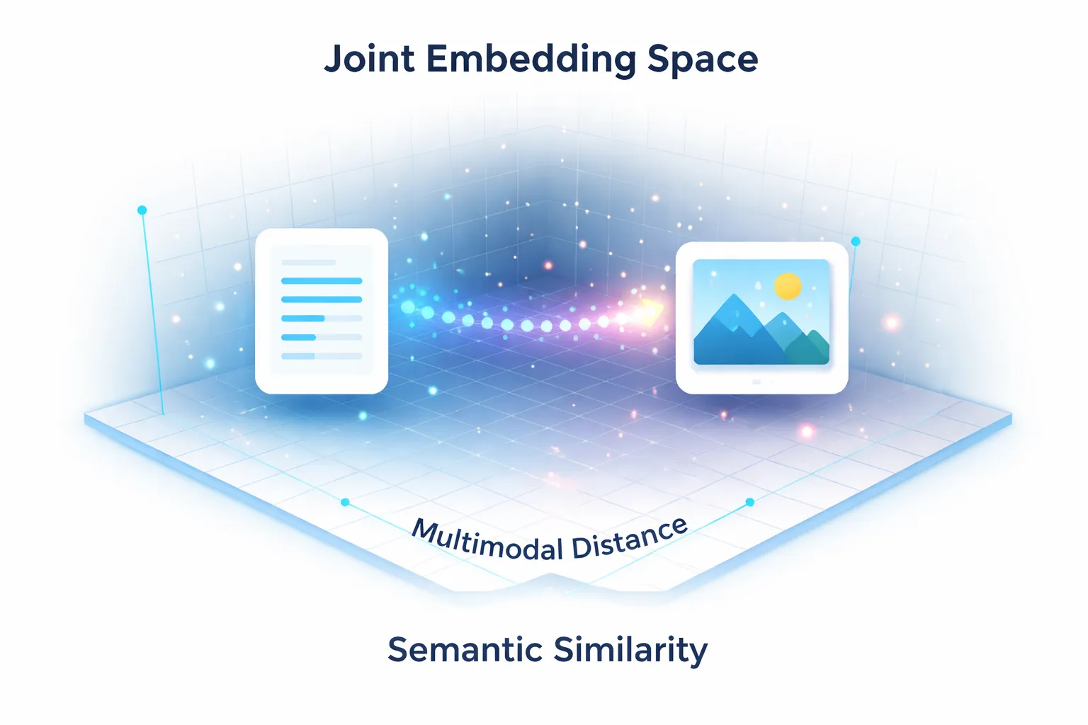Joint Embedding Space Diagram
